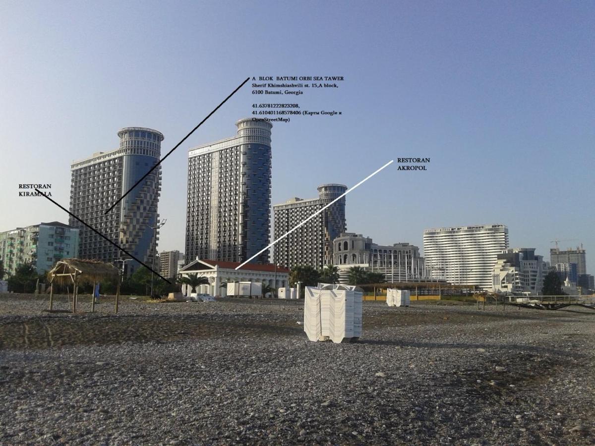 Batumi Orbi Sea Tawer Daire Dış mekan fotoğraf
